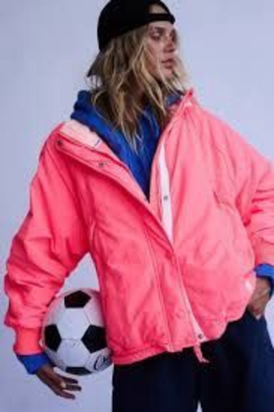 Free People Movement Field Tripper Jacket-coral color